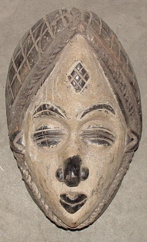 #441 Punu Mask, Punu Cameroon.